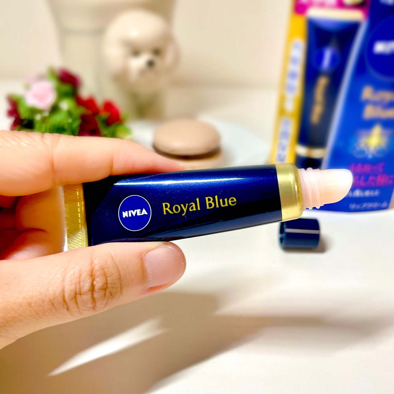 NIVEA(ニベア) ロイヤルブルーリップ 濃密美容ケアの良い点・メリットに関するゆきえさんの口コミ画像2